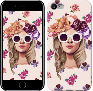 

Чохол Дівчина з квітами v2 для iPhone 8 (4.7") 658413