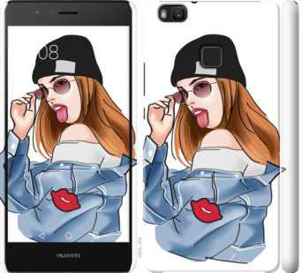 

Чехол Девушка v3 для Huawei P9 Lite 843111