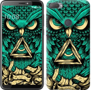 

Чохол Сова Арт-тату на HTC Desire 12 Plus 666965