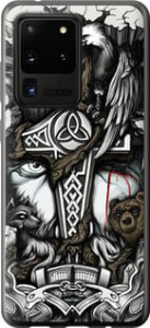 Чехол Тату Викинг для Samsung Galaxy S20 Ultra