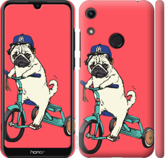 

Чехол Мопс на велосипеде для Huawei Y6s 902431