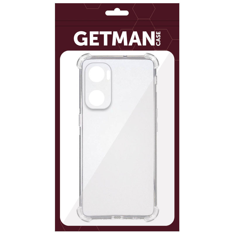 Купити TPU чохол GETMAN Ease logo посилені кути Full Camera на OnePlus Nord N20 SE (Прозорий (прозорий)) на vchehle.ua