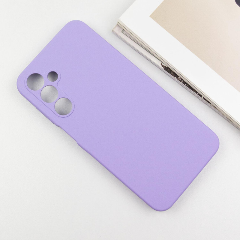 Фото Чохол Silicone Cover Lakshmi Full Camera (AA) на Samsung Galaxy A16 4G/5G (Бузковий / Dasheen) в маназині vchehle.ua