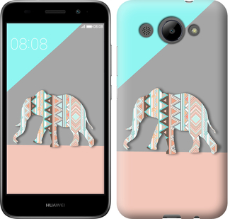 

Чехол Узорчатый слон для Huawei Y3 (2017) 452811