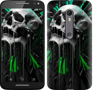 

Чехол Череп-часы для Motorola Moto X Style 645125
