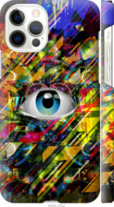 Чехол Абстрактный глаз для iPhone 12 Pro