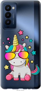 

Чохол Єдиноріг в окулярах на Tecno Camon 18 CH6n 1244072