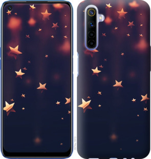 

Чехол Падающие звезды для Realme 6 919581