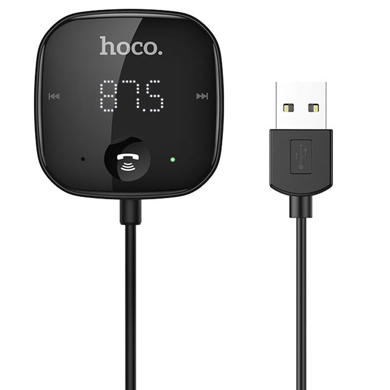 Bluetooth FM Трансмиттер HOCO E65 (BT, TF, AUX)