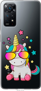 

Чохол Єдиноріг в окулярах для Xiaomi Redmi Note 11 (Global) 1368164