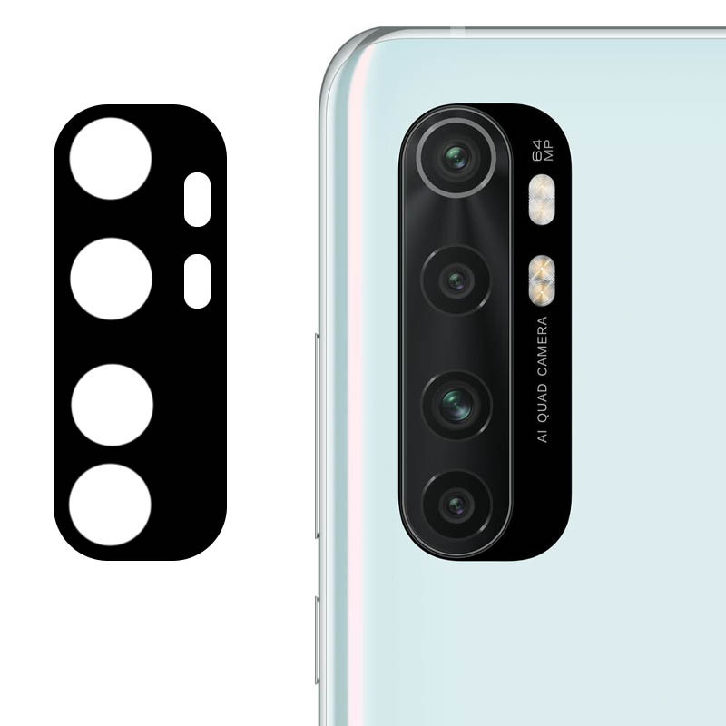 

Гибкое защитное стекло 0.18mm на камеру (тех.пак) для Xiaomi Mi Note 10 Lite (Черный) 1059435