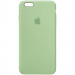 Чехол Silicone Case Full Protective (AA) для Apple iPhone 6/6s (4.7") (Зеленый / Pistachio)