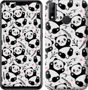 Чохол Панди на Huawei Y8s