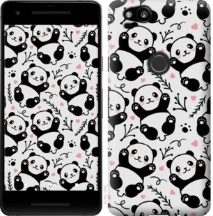 Чехол Панды для Google Pixel 2