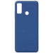 Чехол Silicone Cover Full without Logo (A) для Huawei P Smart (2020) (Синий / Navy blue)