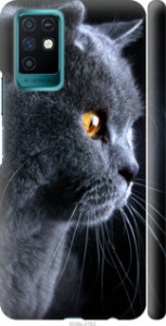 Чехол Красивый кот для Infinix Note 10
