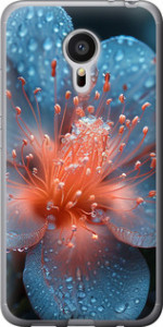 Чехол Роса на цветке для Meizu MX5