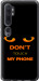 Чохол Don't touch the phone на Xiaomi Mi Note 10
