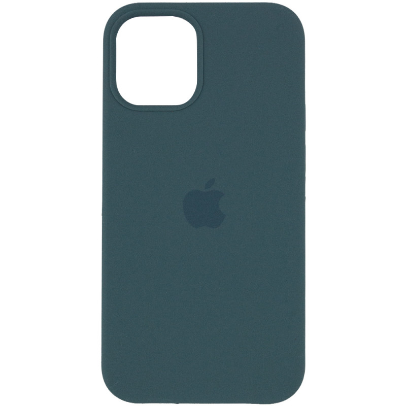 Чехол Silicone Case (AA) для Apple iPhone 12 Pro Max (6.7") (Зеленый / Pine green)