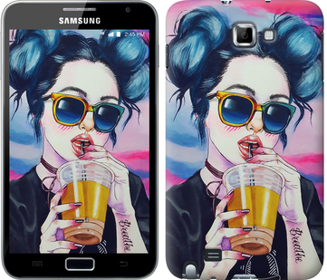 

Чехол Арт-девушка в очках для Samsung Galaxy Note i9220 246949
