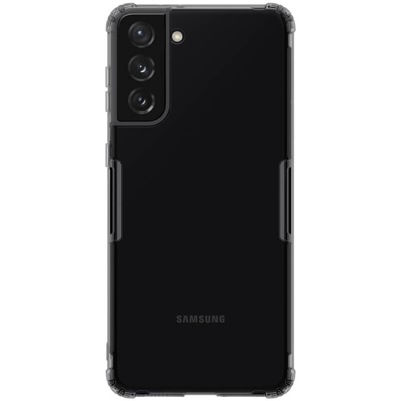 TPU чохол Nillkin Nature Series на Samsung Galaxy S21+ (Сірий (прозорий))