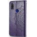 Фото Шкіряний чохол-книжка Art Case з візитницею на Xiaomi Redmi Note 7 / Note 7 Pro / Note 7s (Фіолетовий) на vchehle.ua
