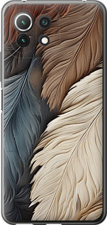 

Чехол Листья в стиле бохо для Xiaomi Mi 11 Lite 1628610