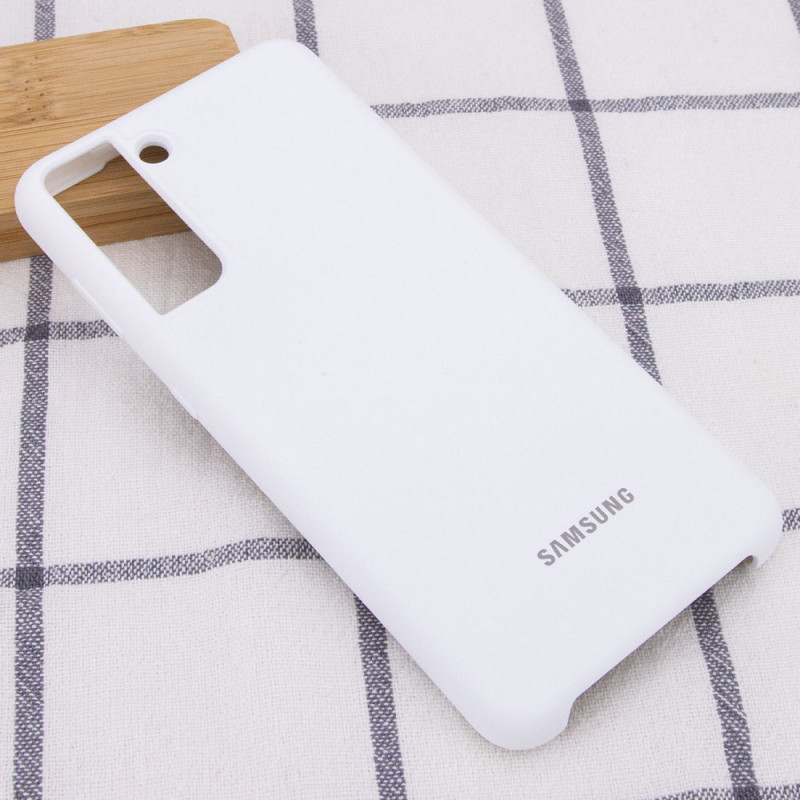 Фото Чохол Silicone Cover (AA) на Samsung Galaxy S21+ (Білий / White) на vchehle.ua