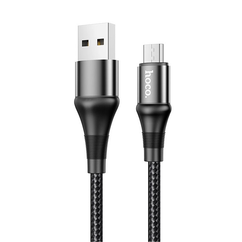 Дата кабель Hoco X50 "Excellent" USB to MicroUSB (1m) (Чорний)