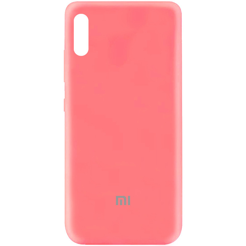 Чохол Silicone Cover My Color Full Protective (A) на Xiaomi Redmi 9A (Рожевий / Peach)