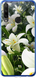 Чехол Белые лилии для Huawei Honor 9X