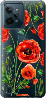 

Чехол Нарисованные маки для Realme C31 1633900