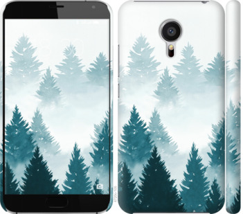 

Чехол Акварельные Елки для Meizu MX5 862667