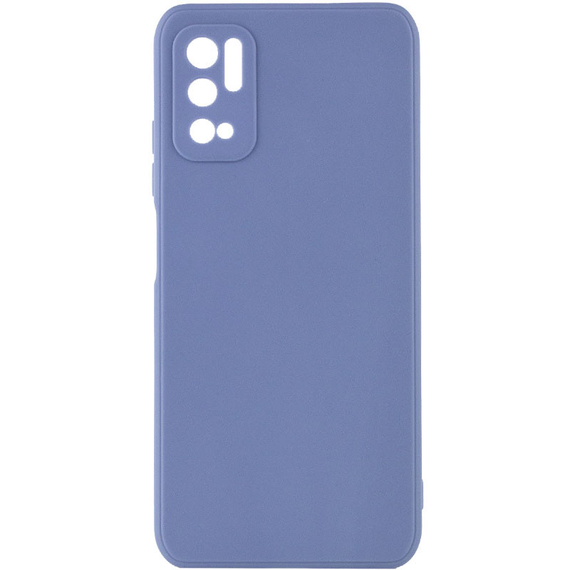 

Силиконовый чехол Candy Full Camera для Xiaomi Redmi Note 10 5G (Голубой / Mist blue) 1175107