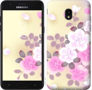 

Чехол Японские цветы для Samsung Galaxy J7 2018 674353