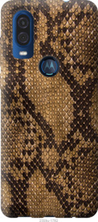 

Чохол Зміїна шкіра на Motorola One Vision 780786