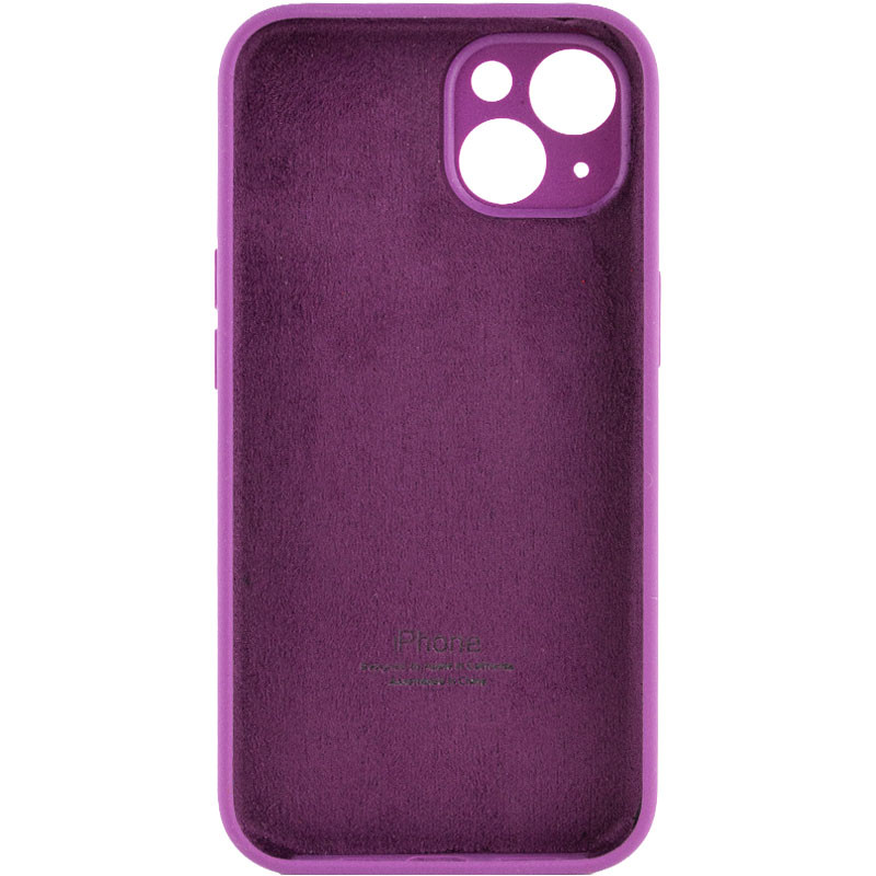 Фото Чехол Silicone Case Full Camera Protective (AA) для Apple iPhone 14 Plus (6.7") (Фиолетовый / Grape) на vchehle.ua