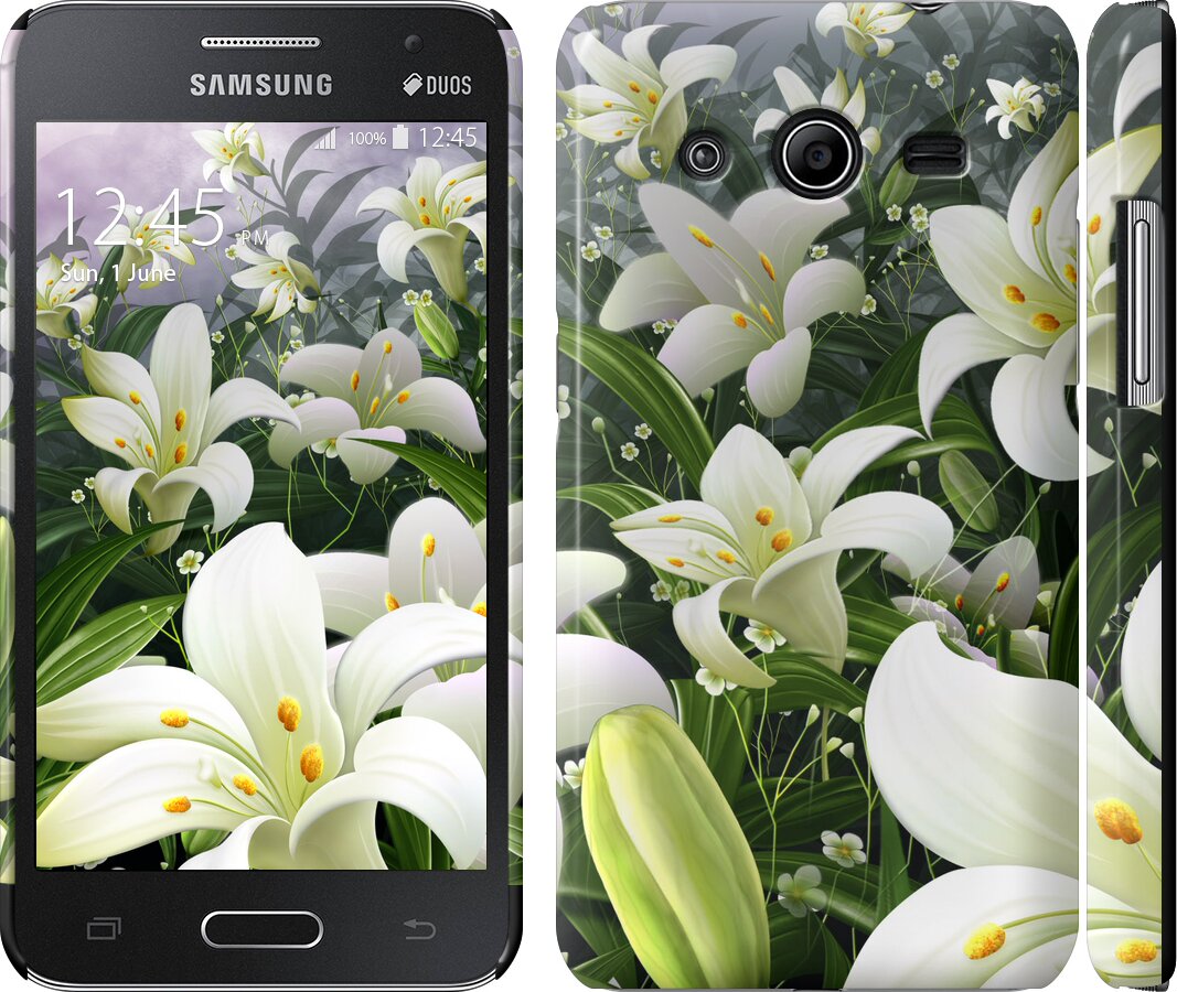 

Чохол Білі лілії на Samsung Galaxy Core 2 G355 245623