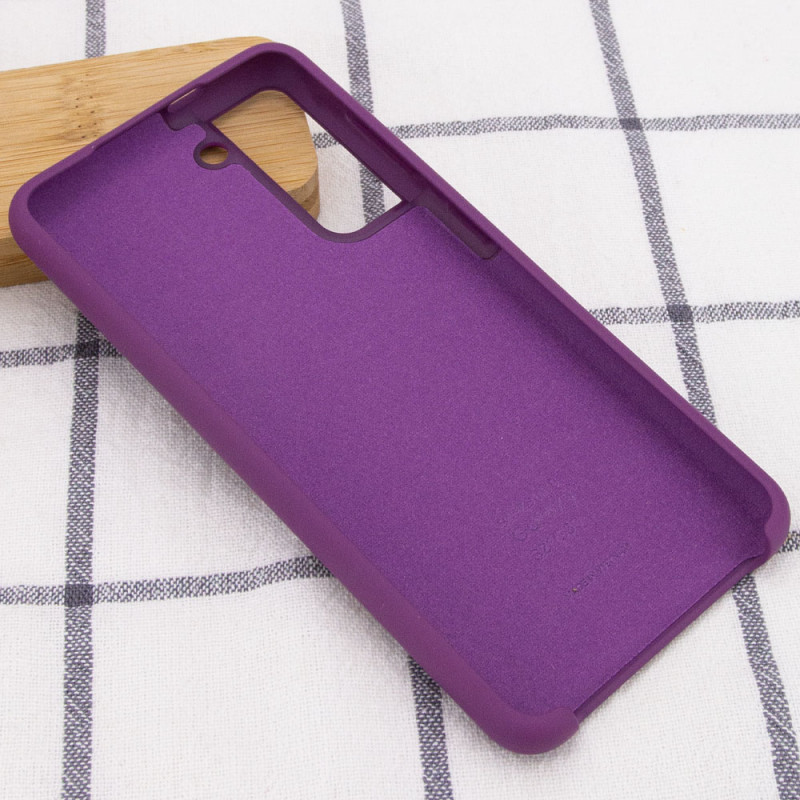 Фото Чехол Silicone Cover (AA) для Samsung Galaxy S21+ (Фиолетовый / Grape) в магазине vchehle.ua