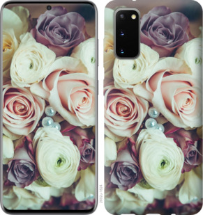 

Чохол Букет троянд на Samsung Galaxy S20 878765