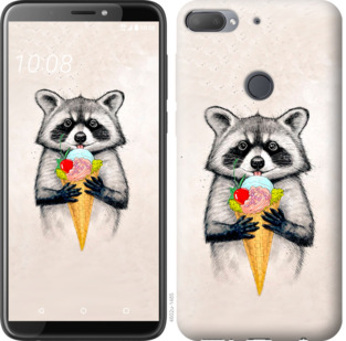

Чехол Енотик с мороженым для HTC Desire 12 Plus 801057