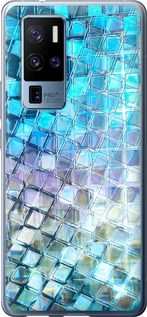 

Чехол Переливающаяся чешуя для Vivo X50 Pro Plus 1604975