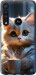 Чохол White cat на Motorola One Macro