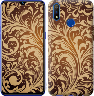 

Чехол Растительный узор для Realme 3 Pro 922059