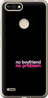 

Чехол no boyfriend no problem для Tecno Pop 2F B1F 1635399