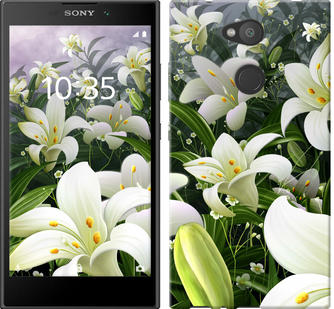 

Чохол Білі лілії на Sony Xperia L2 H4311 601870