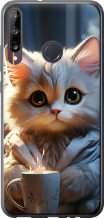 Чехол White cat для Huawei P40 Lite E