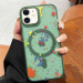 Фото Чехол TPU+PC Flush with Magnetic Safe для Apple iPhone 11 (6.1") (Dark green) на vchehle.ua