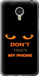 Чехол Don't touch the phone для Meizu MX4 PRO