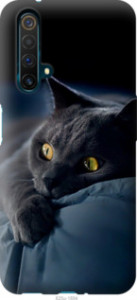 Чехол Дымчатый кот для Realme X50